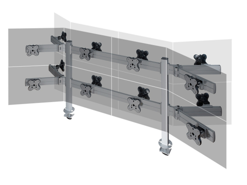 Крепление для монитора настольное ErgoFount TBBS-1600WG