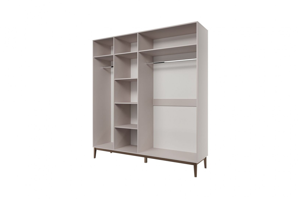 Шкаф ШР-4 Гориция Персидский Жемчуг/ Лак Льняной