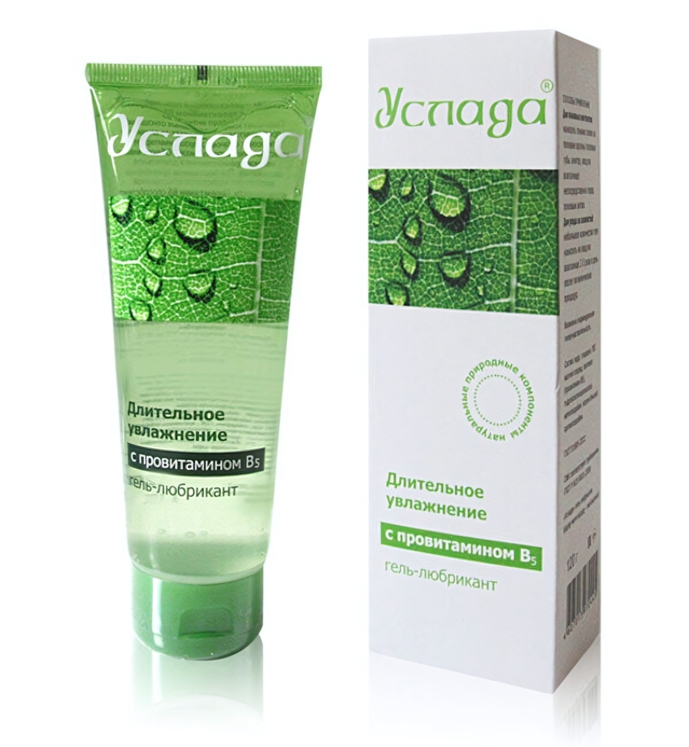 Гель-лубрикант на водной основе "Услада" с провитамином B5 (120 г)