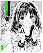 Тетрадь предметная 24л. клетка "Manga - Химия" (Lamark)