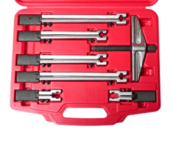 Набор съемников 2-х лапых универсальных 7 предметов в кейсе JTC