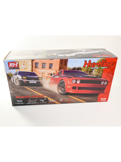 Радиоуправляемая машина для дрифта Remo Hobby RACING & DRIFT (бело-черная) 4WD 2.4G 1/14 RTR
