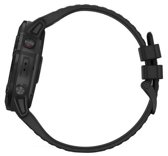Умные часы Garmin Fenix 6X Pro черный с черным ремешком