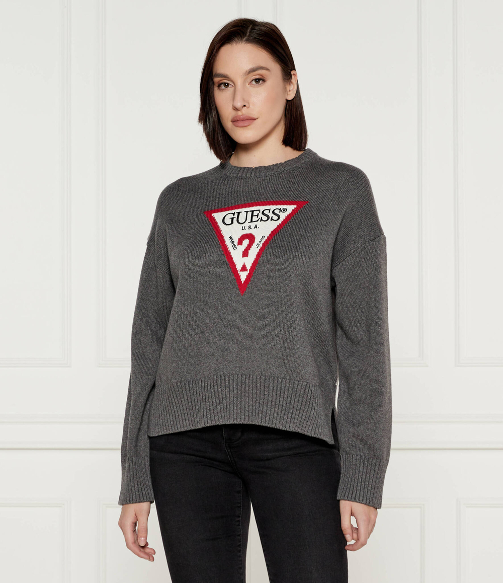 Свитер Guess Jeans - серый(W4BR12 Z3HM1)