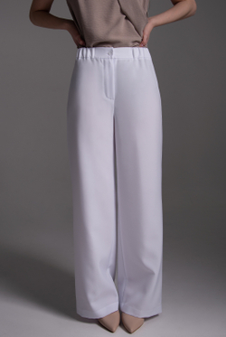 Брюки женские 3393ВЕБ, белый #513Бел023393ВЕБ