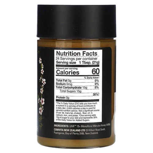 Comvita, Мед манука, UMF 15+, MGO 514+, 500 г (17,6 унции)