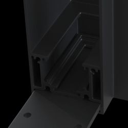 Угловой коннектор внешний для магнитного шинопровода Maytoni S35 TRA004CL-21B