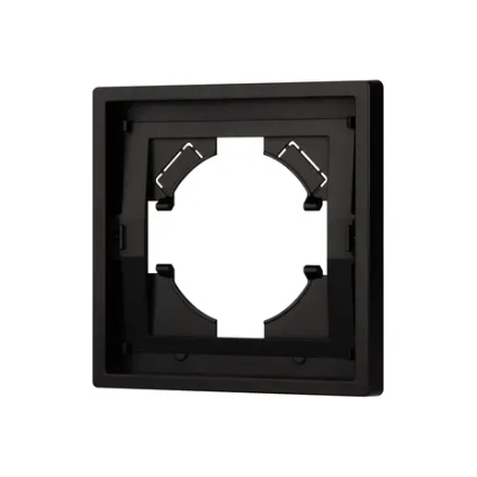 Рамка пластиковая FRM-TENDO-PL-1-BK (Arlight, Черный) 053836