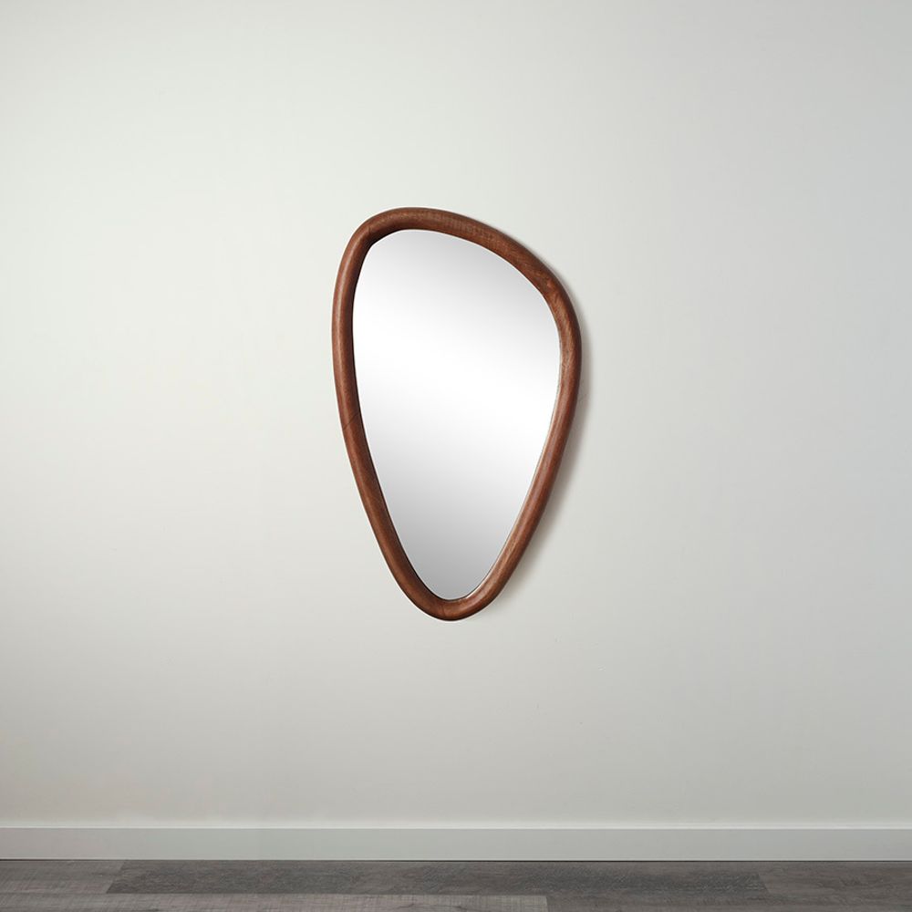 Зеркало настенное Torhill, 42х70 см, коричневое