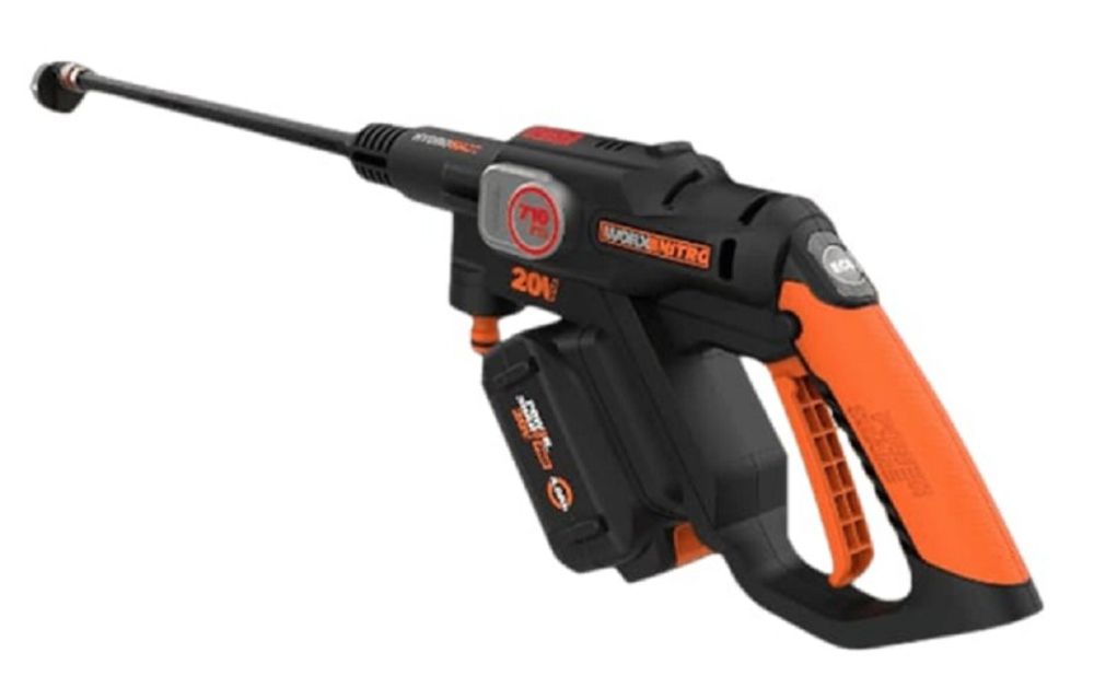 Автомойка Worx WG633E аккумуляторная,бесщеточная 20В, 4Ач х1, ЗУ 2А