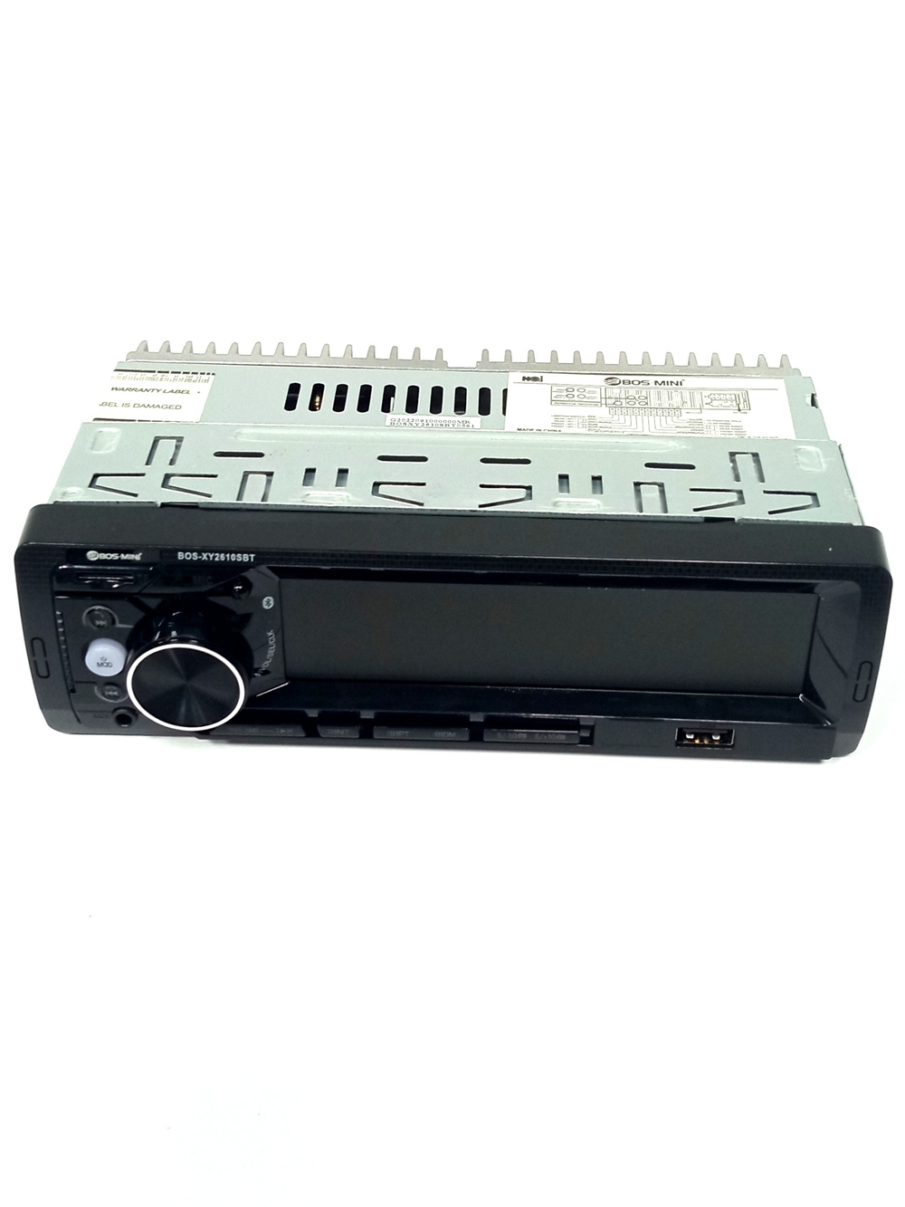 Автомагнитола FM/BT/USB/TFplayer BOS-MINI BOSXY2610SBT