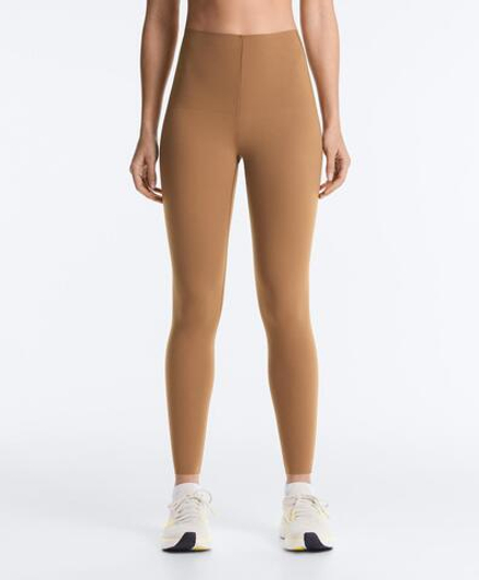 OYSHO Легинсы Compressive длиной до щиколотки с высокой посадкой, светло-коричневый