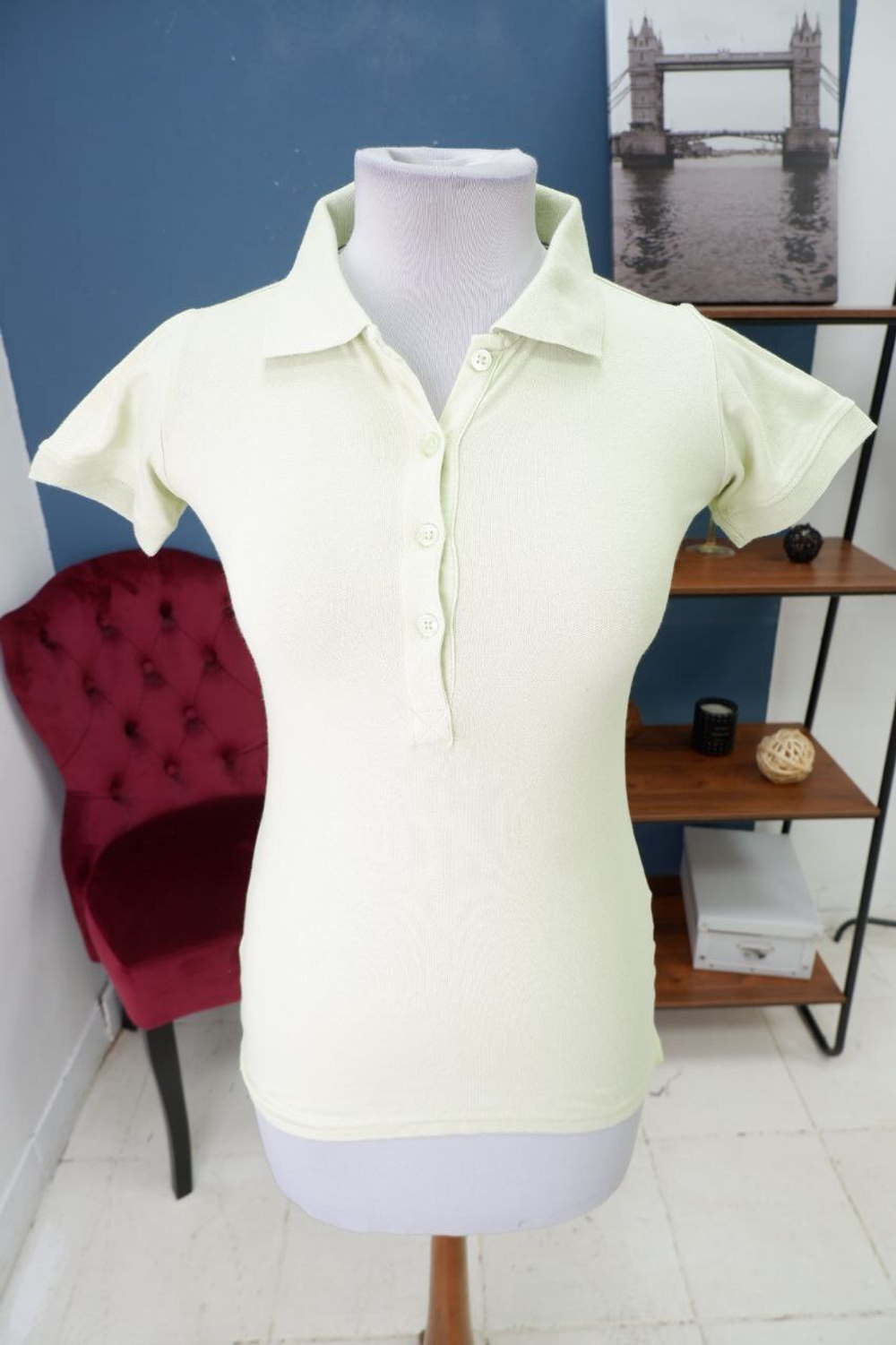 Футболка-поло Pull Love практичная 44 размер