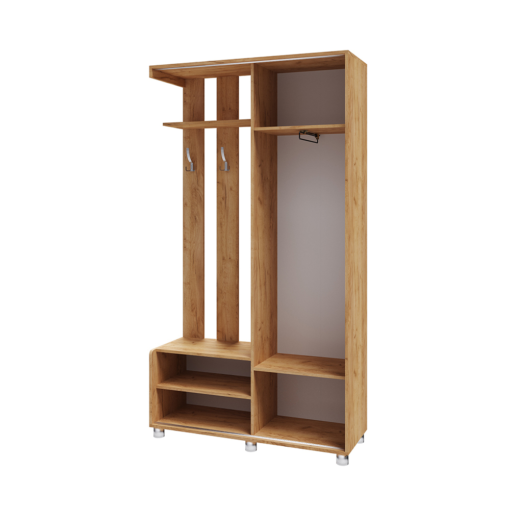 Прихожая Ларго-2, дуб крафт золотой