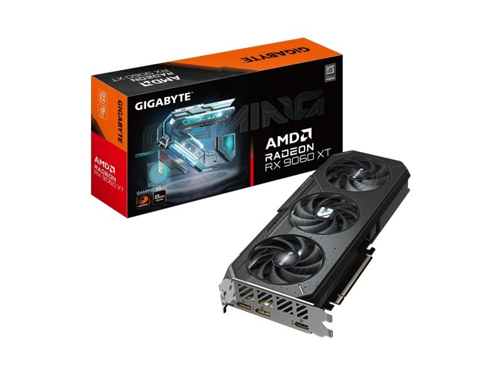 Видеокарта Gigabyte AMD Radeon RX 9060XT GAMING [GV-R9060XTGAMING-8GD]