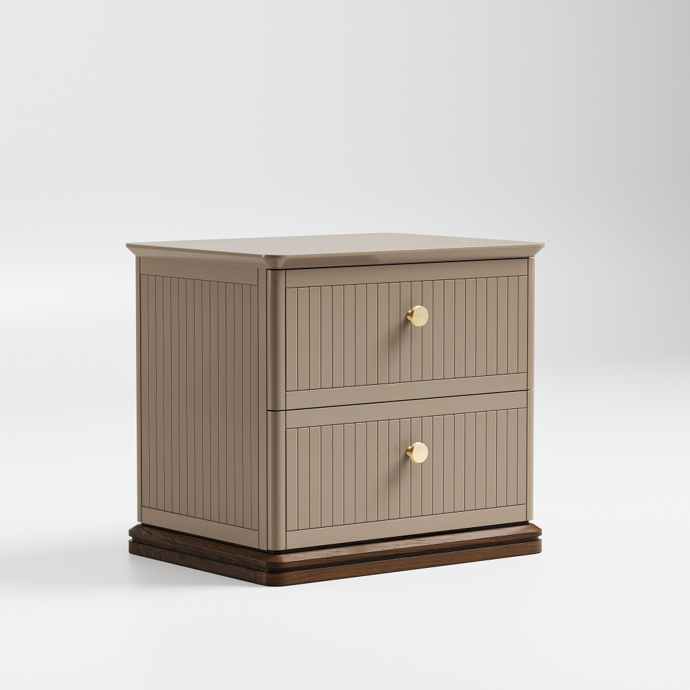 Прикроватная тумба CRYSTAL CRD009 на цоколе