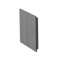 Настенный выключатель H2 (4 кнопки, 2 канала), модель WS-K08D