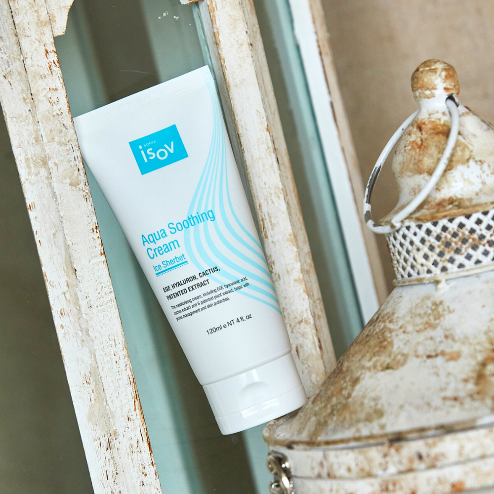 Крем увлажнющий против отеков (подходит для жирной кожи и массажа) AQUA SOOTHING CREAM