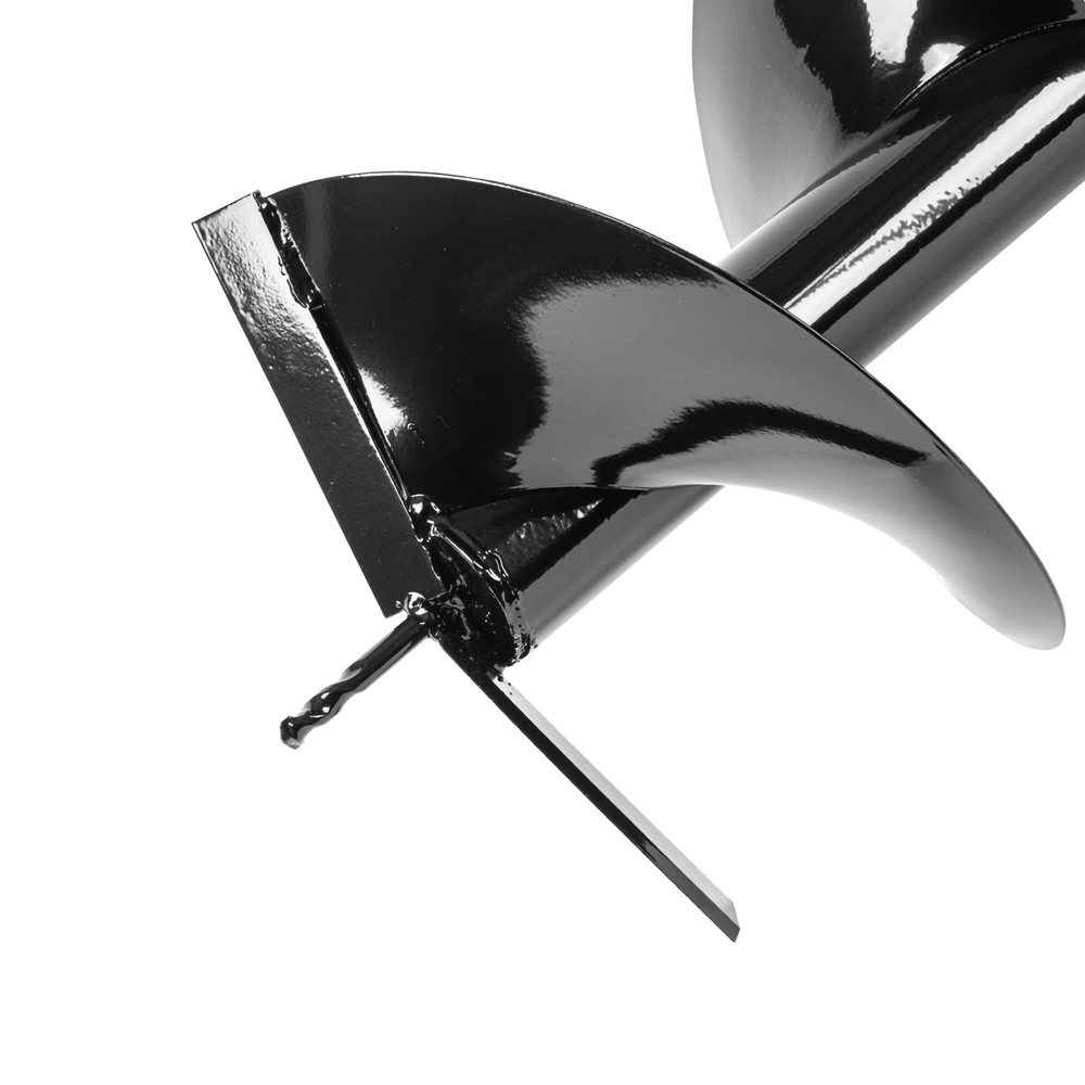 Шнек для грунта E-300, диаметр 300мм, длина 800мм,соединение 20мм, несъёмный нож// Denzel