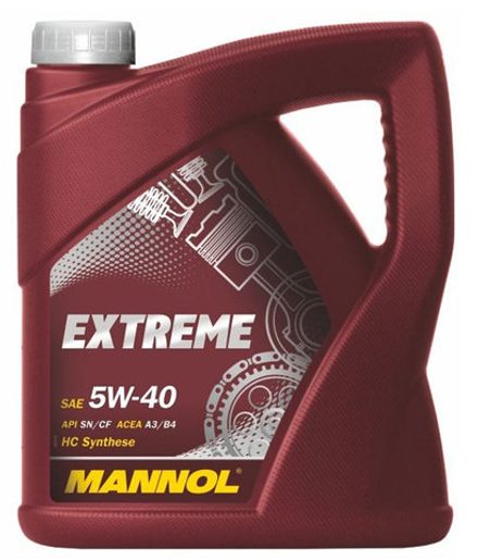 Моторное масло MANNOL Extreme 5w40 4л