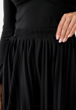 Юбка плиссе макси 90