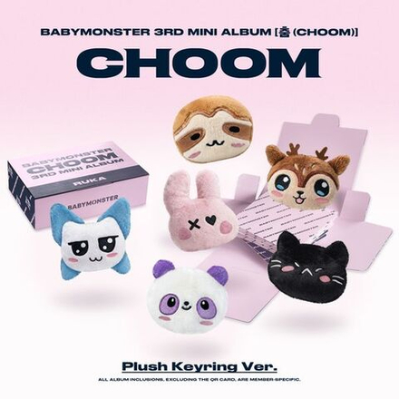 Альбом BABYMONSTER - CHOOM (Plush Keyring Ver.)