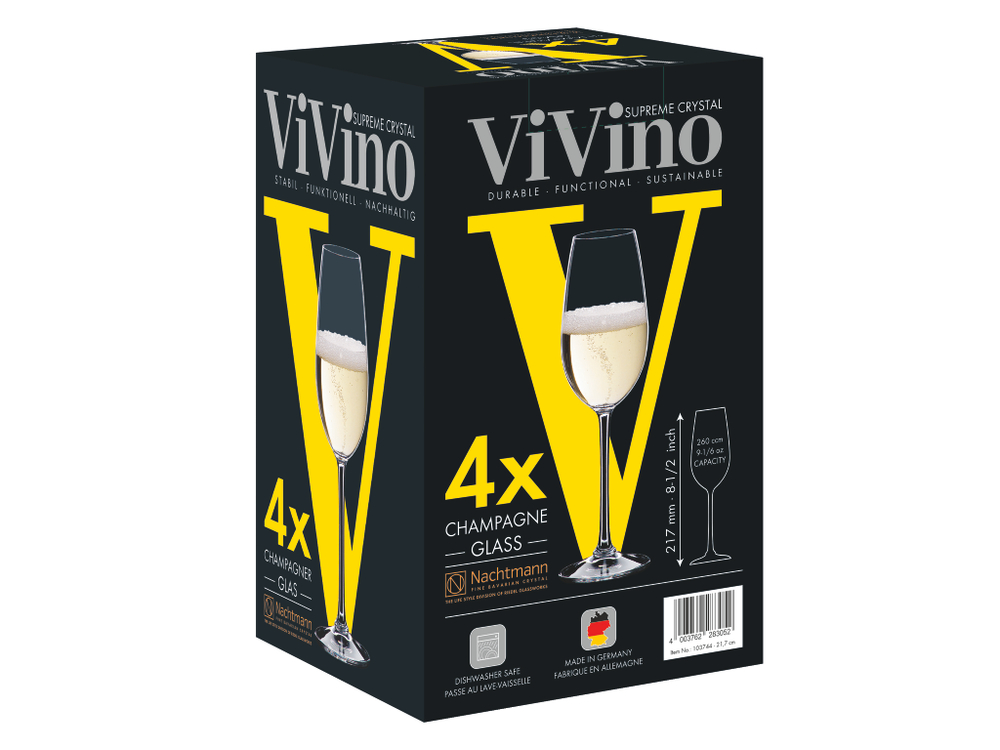 Набор фужеров 4шт 260мл Nachtmann Vivino