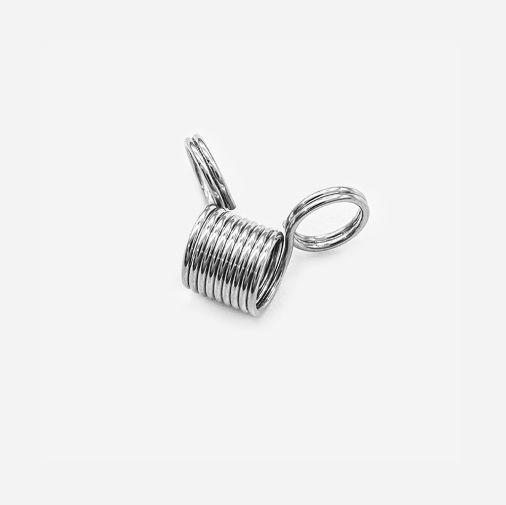 Стоппер для бусин, 12мм, сталь