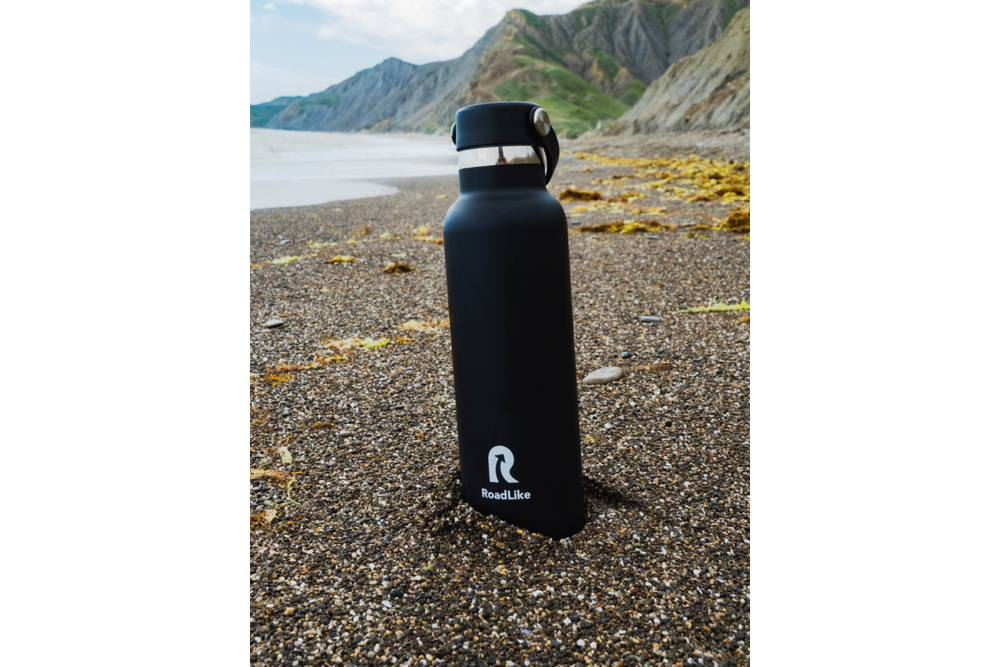 Термобутылка Roadlike Flask 600мл, черный