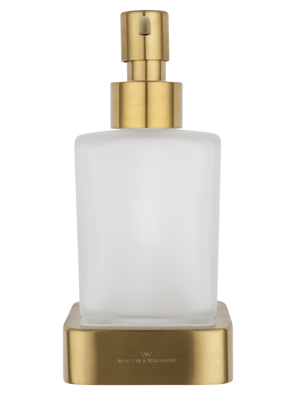 Дозатор мыла WONZON & WOGHAND LOTTE, Брашированное золото (WW-8333-BG)