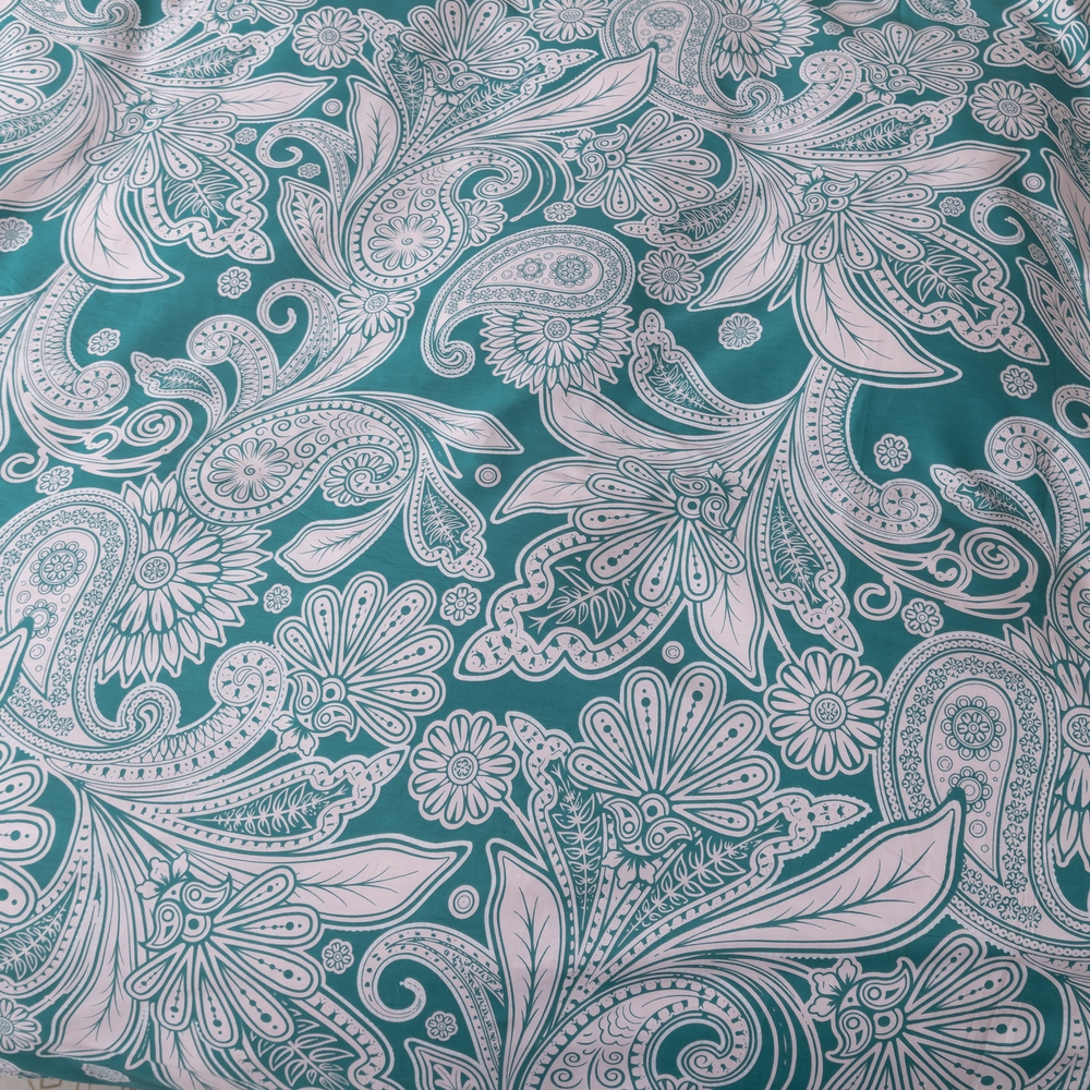 Комплект постельного белья Делюкс Сатин 100% хлопок L503