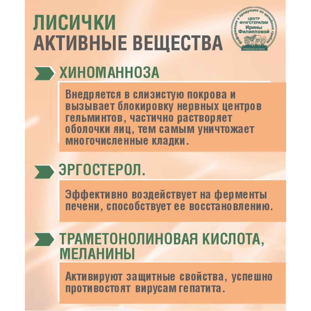 ЛИСИЧКИ, 60 капсул