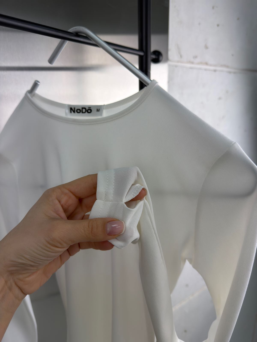 Лонгслив женский арт. 02 цвет "белый"