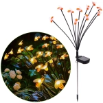 Светильник на солн.батарее «Пчелки» 70*3,5 см (10 шт), Теплый белый