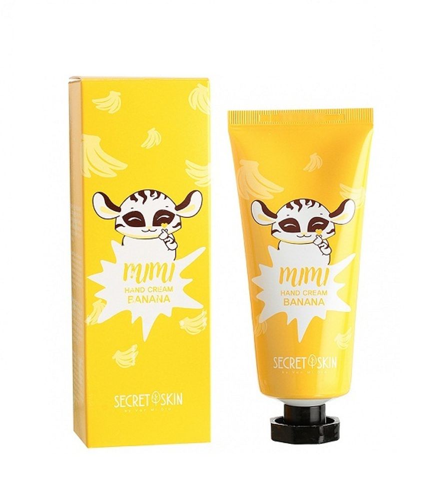 Крем для рук банан SECRETSKIN Mimi Hand Cream Banana 60мл