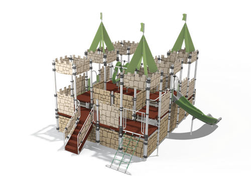 Детский городок Форт Боярд (паттерн Papercut)