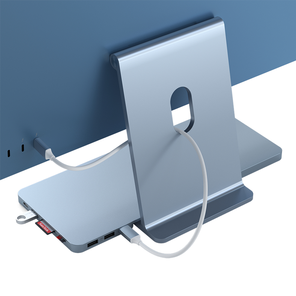 SATECHI Slim Dock for iMac - Blue