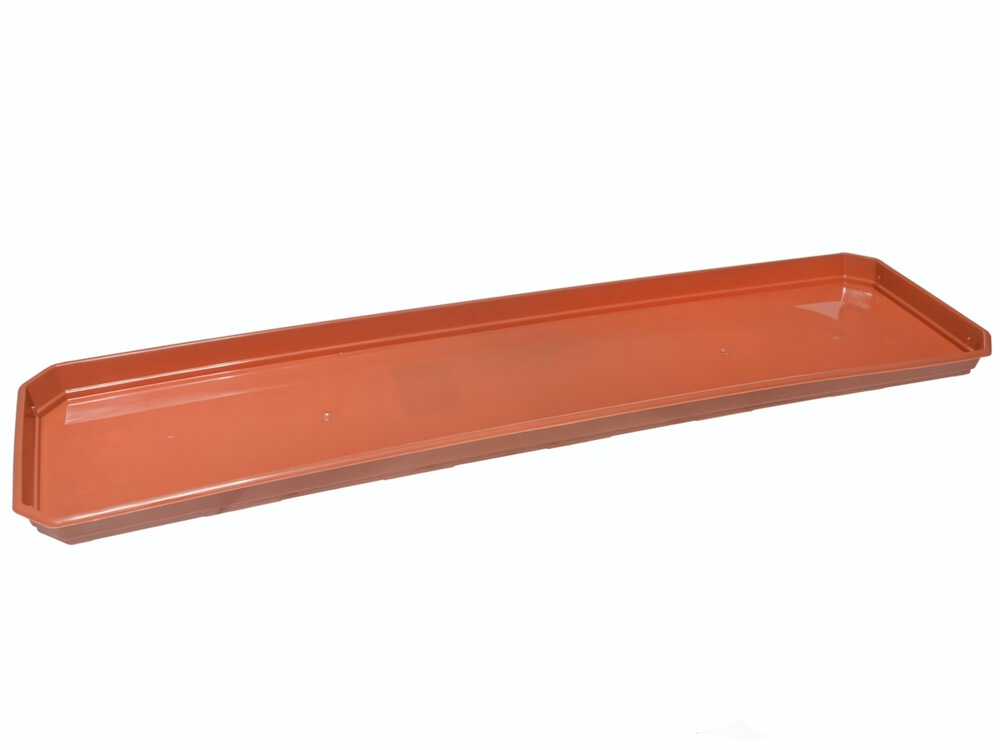 Поддон для ящика балконного Basil 60см (терракотовый)