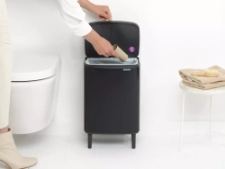 Brabantia - Контейнер для мусора Bo Touch Hi 12л матовый черный / артикул   227226  / GTIN 8710755227226