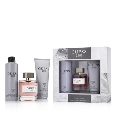 Guess Guess 1981 for Men EDT 100 ml + DEO VAPO 226 ml + SG 200 ml (man) 1 pcs