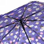 Зонт женский полуавтомат «Ultramarine - Геометрия», микс 6 цветов, 8 спиц, d-100см, длина в слож. виде 68см