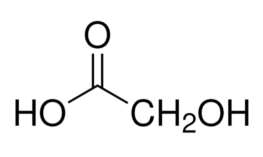Гликолевая кислота - формула