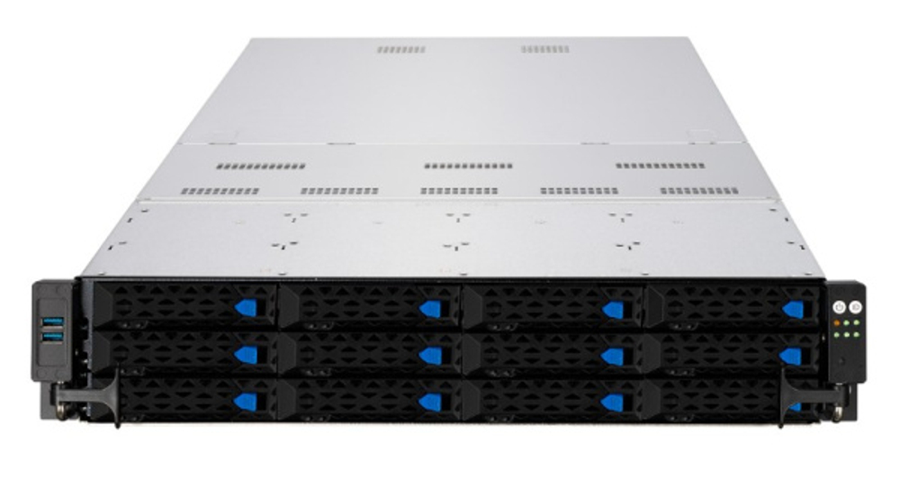 Серверная платформа 2U ASUS RS720-E10-RS12/10G/2.4KW/8NVMe/GPU