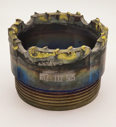 Коронка твердосплавная КТ-2, D=(112)