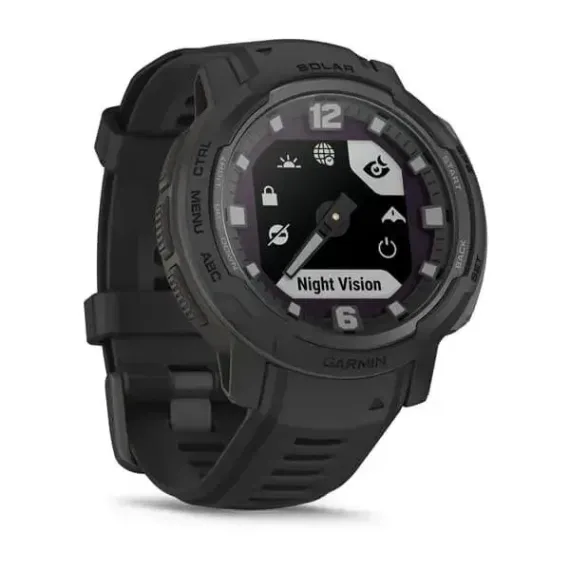 Garmin Instinct Crossover Solar - Tactical Edition, черный