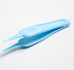 Детский маникюрный набор (ножницы, книпсер, пилка, пинцет), цвет голубой 4601142