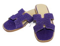 Сандалии из кожи питона SH-17