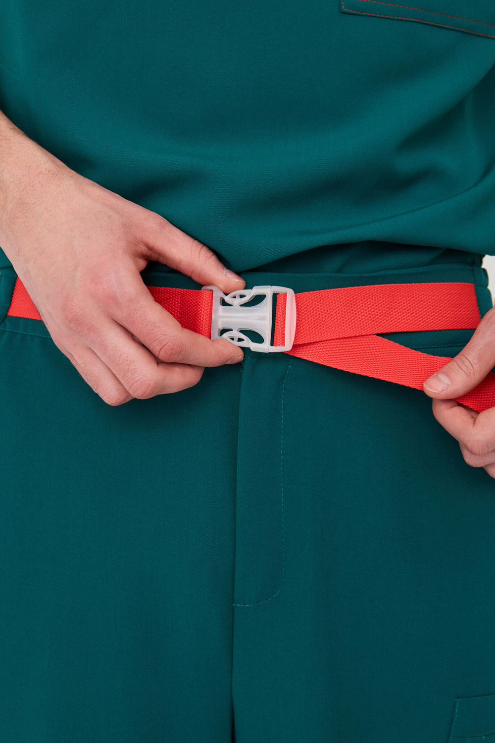 Джоггеры медицинские унисекс Кайтеки, малахит