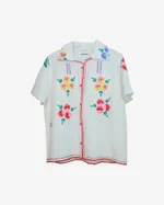 Рубашка Soeurs с Домашней Ручной Вышивкой 2 белая