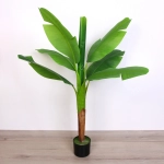 Дерево искусственное «Пальма Банановая» 120см в горшке